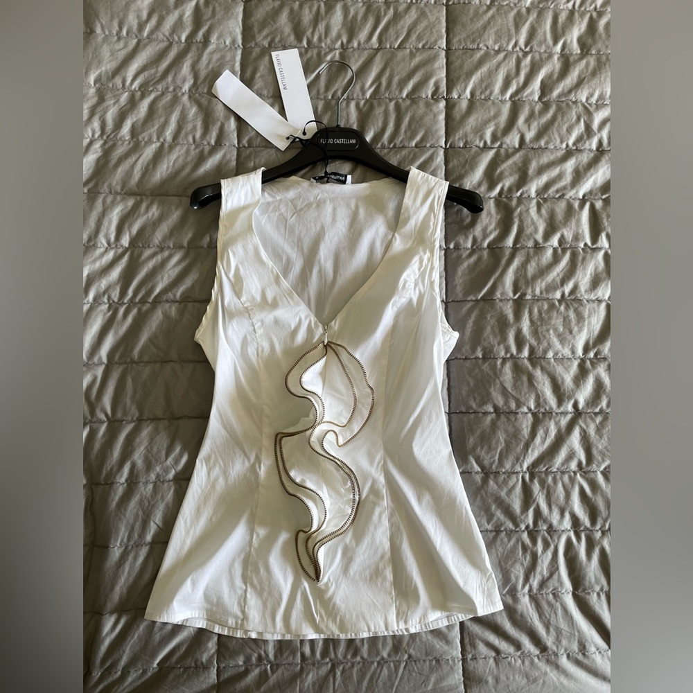 Flavio Castellani white blouse